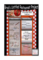Brads Resturant Project
