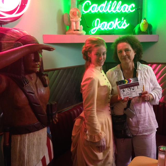 Shea E Butler with Slate and Actress